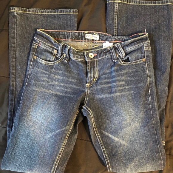 Paris Blues Denim - Low Rise Flare Jeans